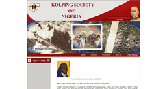 Desktop Screenshot of kolpingsocietyofnigeria.org